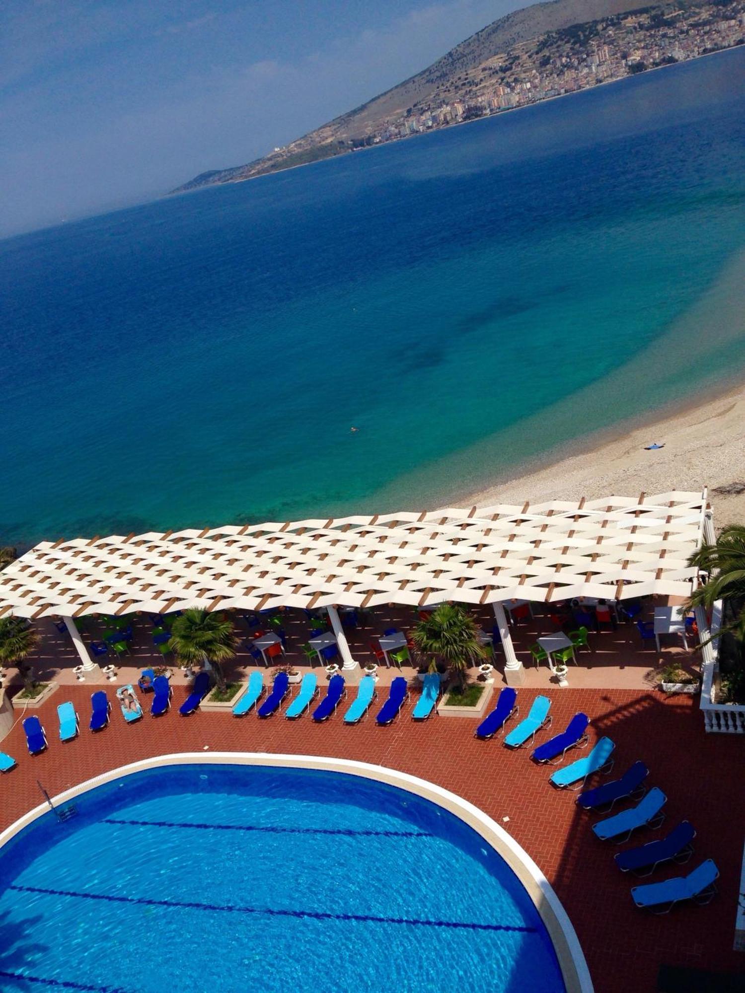 Hotel Dodona Sarandë Exterior foto